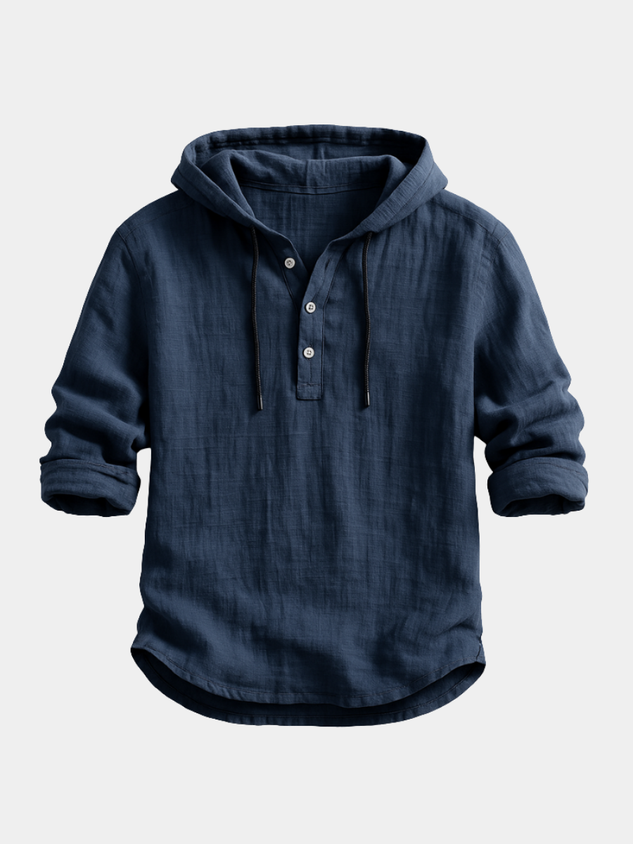 HARRISON | LUXURY SHIRT WITH HOOD