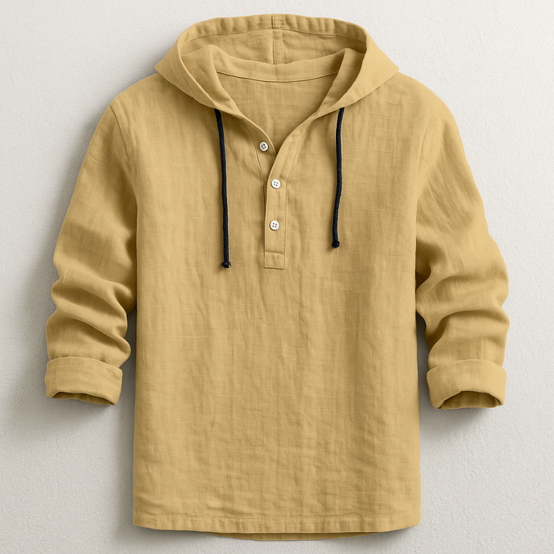 HARRISON | LUXURY SHIRT WITH HOOD
