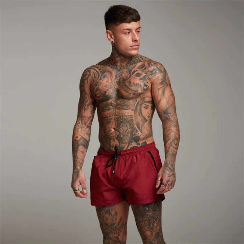 HARRISON | SWIM SHORTS WITH ZIPPER