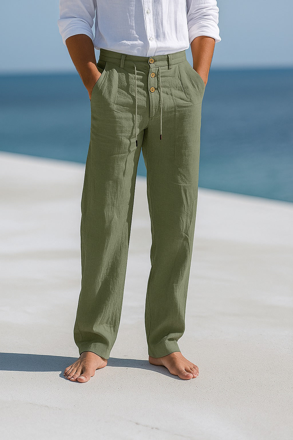 HARRISON | LIGHTWEIGHT LINEN SUMMER PANTS