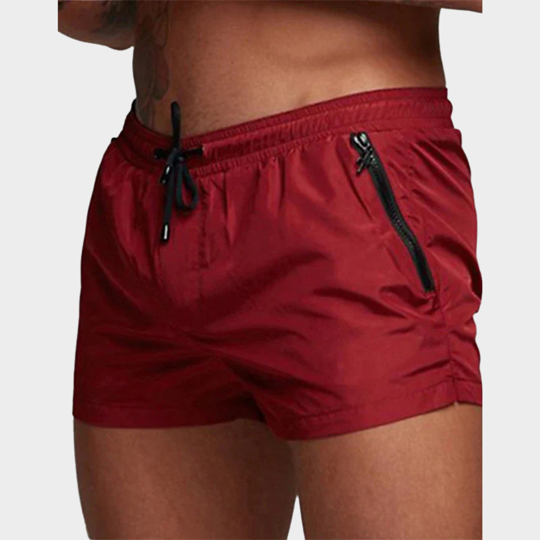 HARRISON | SWIM SHORTS WITH ZIPPER